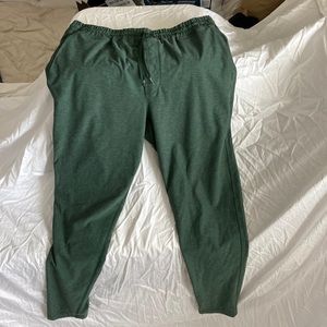 Outdoor Voices Sunday Sweats XL Green Sweatpants Joggers Great Condition